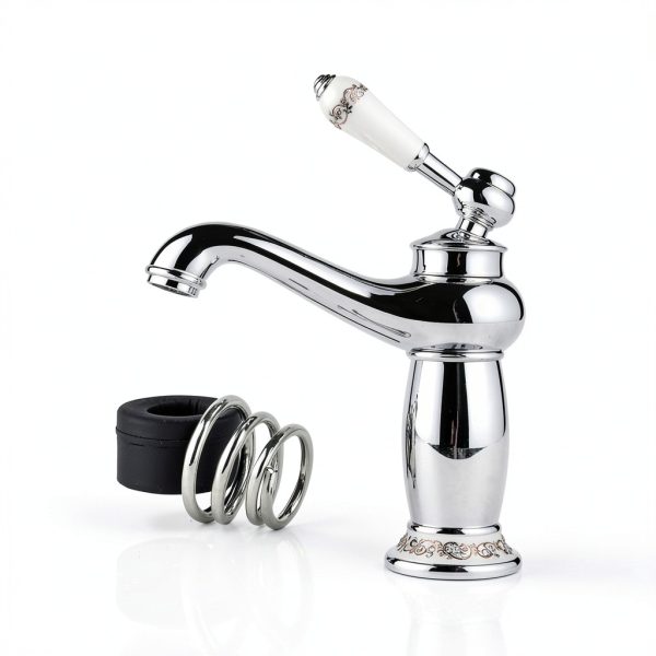 FRIDEE Faucet Seat Spring Set Black Durable Leak Repair-4