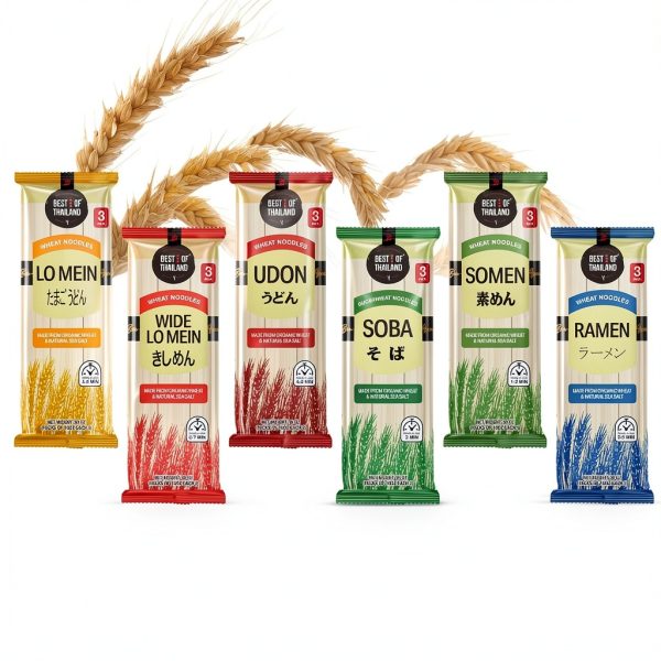 Best Of Thailand Noodles Asian Pasta 3 Pack Authentic-4