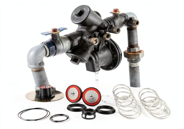 Johntruck Backflow Preventer Repair Kit Steel ABS Faucet-2