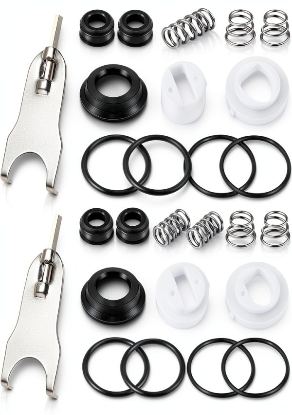Dreyoo Faucet Repair Kit Stainless Steel Easy Install-0