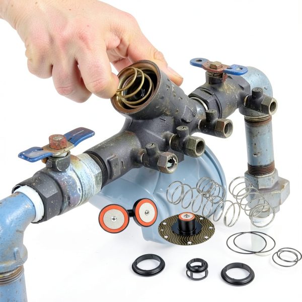 Johntruck Backflow Preventer Repair Kit Steel ABS Faucet-4