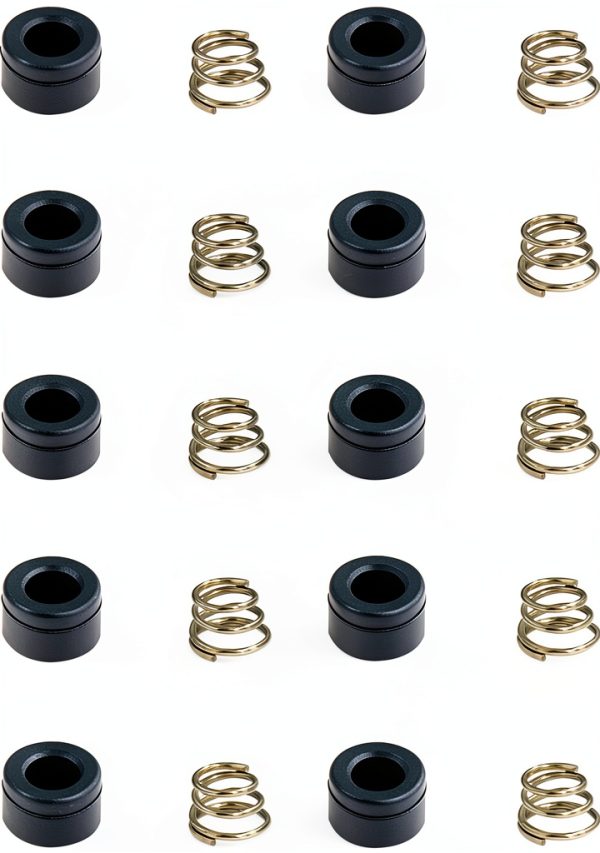 FRIDEE Faucet Seat Spring Set Black Durable Leak Repair-0