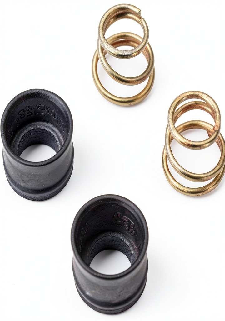 Delta RP4993 faucet seat and spring set displayed on a workbench
