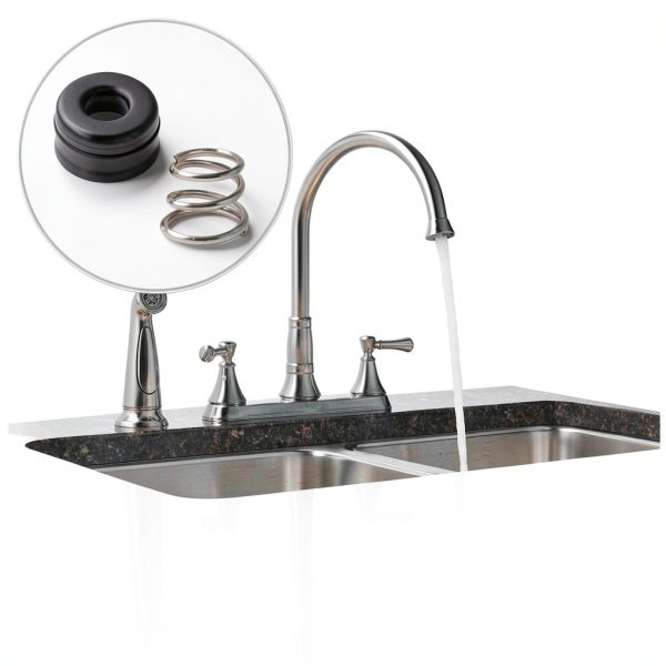 Javiix RP4993 Faucet Repair Kit Brass Seat Spring Black-3