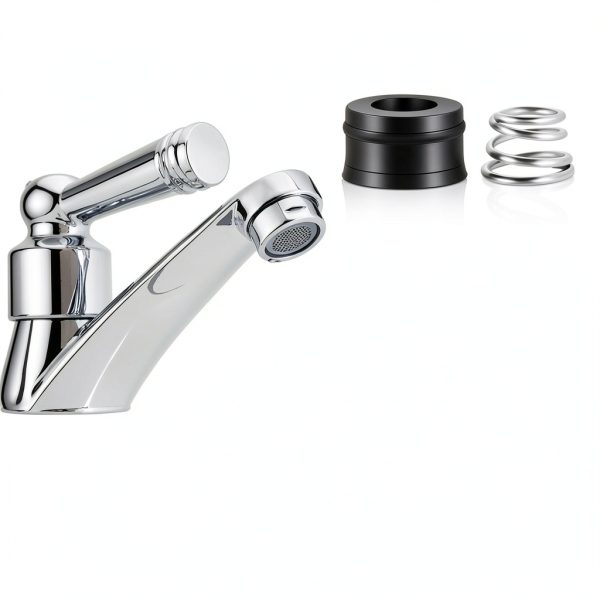 Hotop RP4993 Faucet Repair Kit Stainless Steel Rubber Parts-3