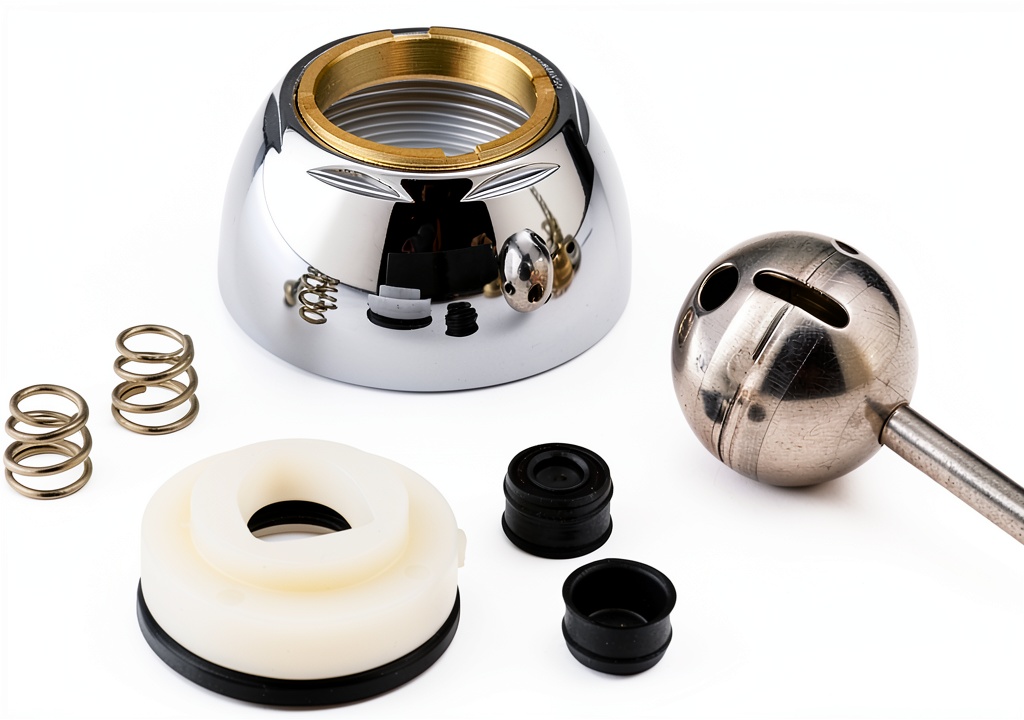Installing Delta RP44123 faucet seat in a kitchen sink