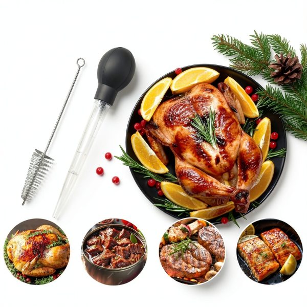 OLESBUR Turkey Baster Kitchen Essential-4