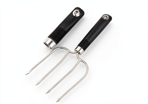 Stainless Steel Meat Fork MTNZXZ Polished Design-4