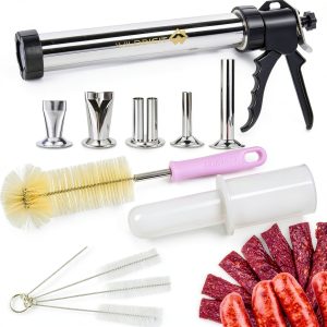 Stainless Steel Jerky Gun wilddigit Kitchen Tool-0