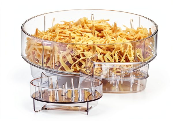 MANBA Clear Plastic Kitchen Shredder for Easy Shredding-2
