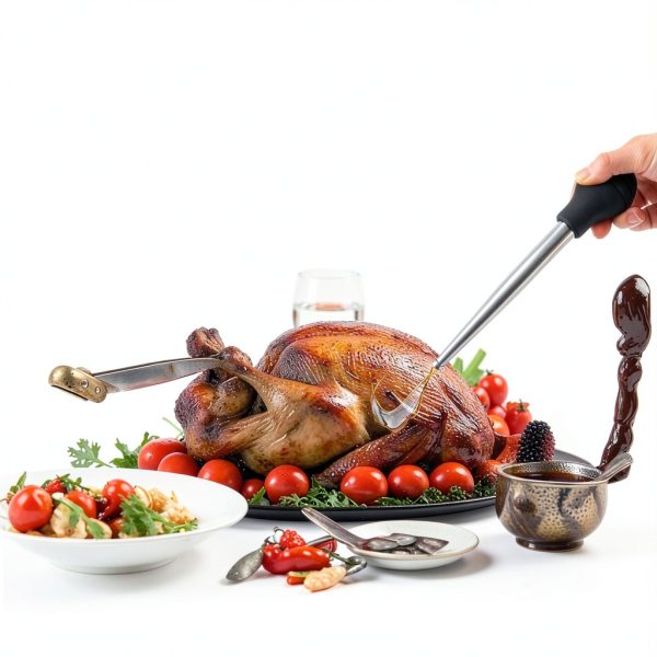 QPMR High Quality Turkey Baster Kitchen Tool-6