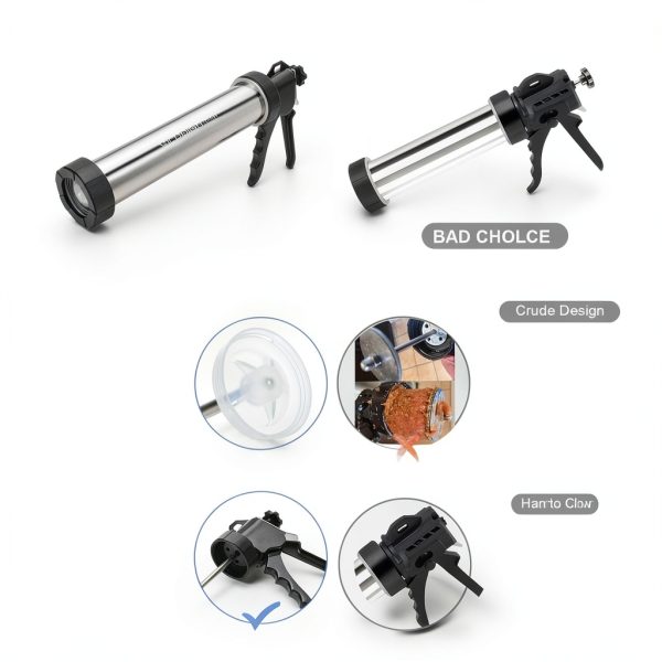 Stainless Steel Jerky Gun wilddigit Kitchen Tool-2