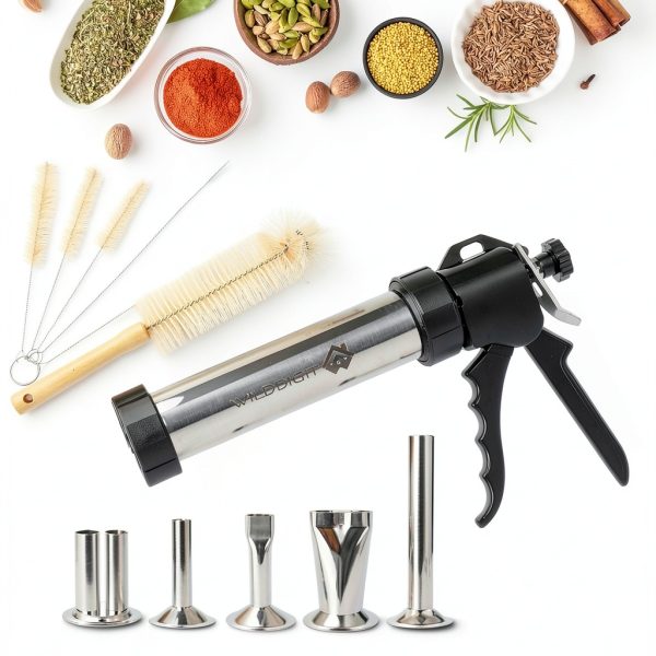 Stainless Steel Jerky Gun wilddigit Kitchen Tool-6