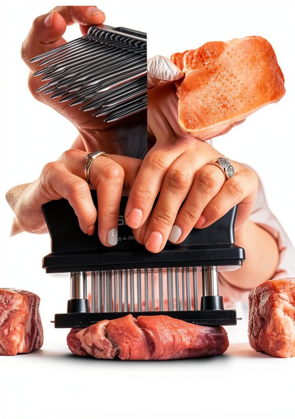 XSpecial 48-Blade Stainless Steel Meat Tenderizer-3