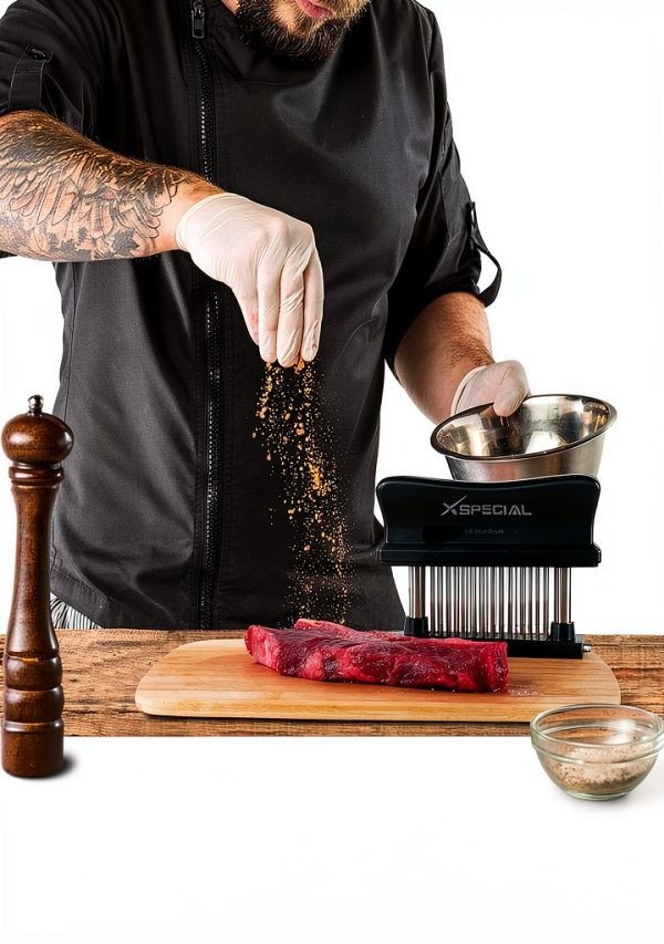 XSpecial 48-Blade Stainless Steel Meat Tenderizer-2