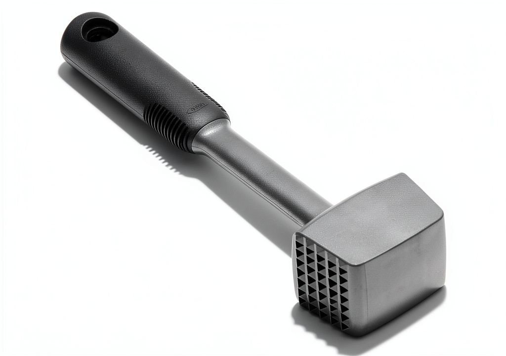 OXO Meat Tenderizer in use
