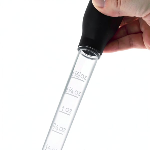 Chef Craft 11.5 Inch Black Meat Baster with Clear Tube Model 21358-4