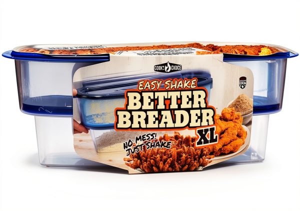 Cook's Choice Better Breader Bowl Set 1000ml Durable Dishwasher Safe-5