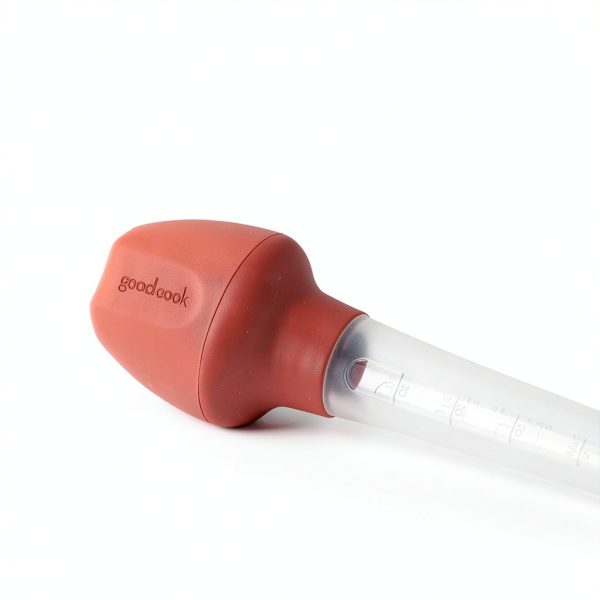 GoodCook Red Plastic Basting Bulb 11.5in Meat Poultry Baster 10800-6