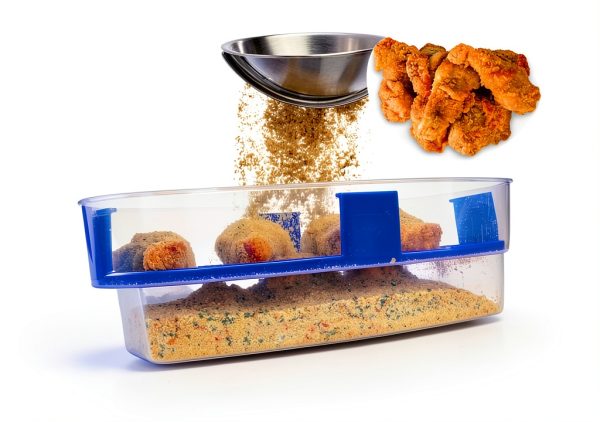Cook's Choice Better Breader Bowl Set 1000ml Durable Dishwasher Safe-1