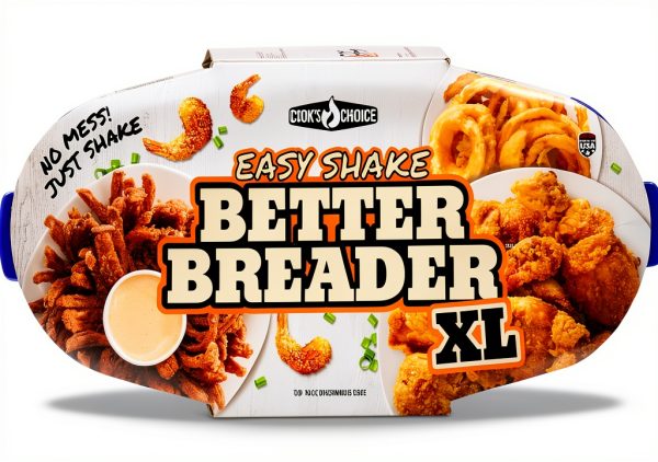 Cook's Choice Better Breader Bowl Set 1000ml Durable Dishwasher Safe-6