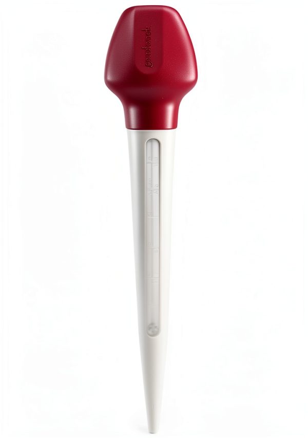 GoodCook Red Plastic Basting Bulb 11.5in Meat Poultry Baster 10800-0