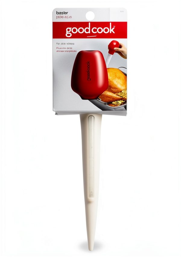 GoodCook Red Plastic Basting Bulb 11.5in Meat Poultry Baster 10800-2