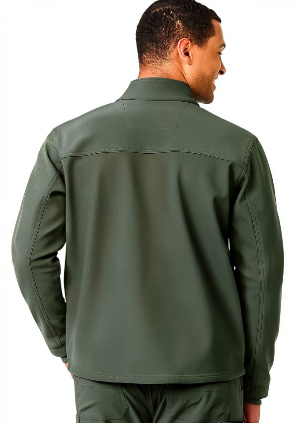 Carhartt Scrubs C80023 Men's Rugged Flex® Modern Fit Bonded Fleece Jack-1