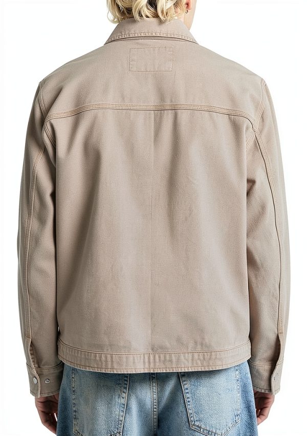 AEROPOSTALE mens Mechanic Jacket Fungi Large Classic Fit Canvas-3