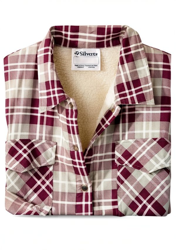 Men’s Magnet Close Adaptive Sherpa Lined Shirt Jacket-1