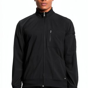 Cherokee Infinity Mens Zip Front Scrub Jacket CK305A Moisture Wicking-0