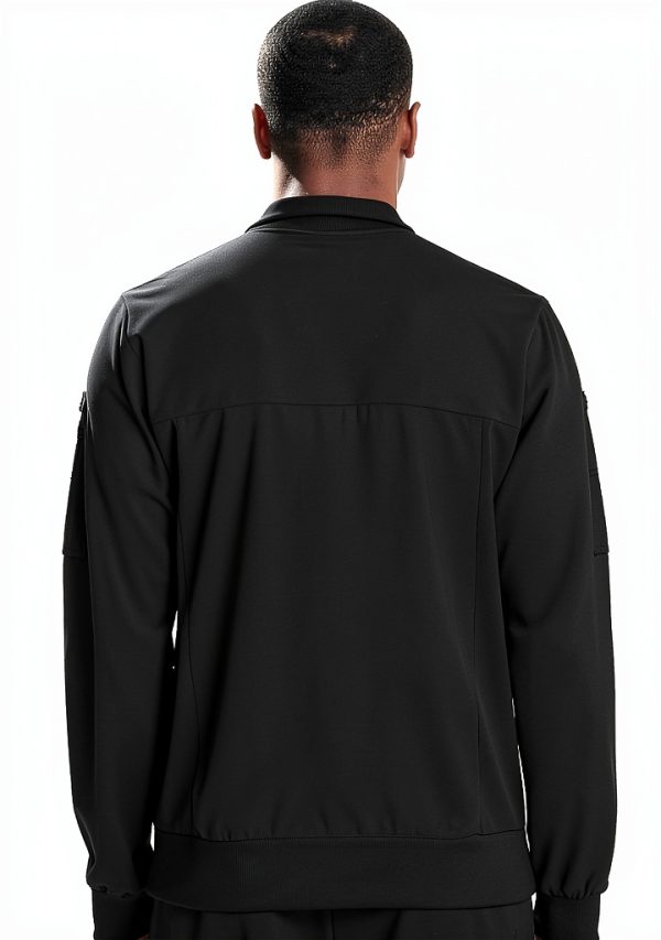 Cherokee Infinity Mens Zip Front Scrub Jacket CK305A Moisture Wicking-1