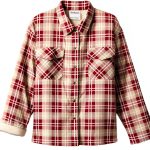 Men’s Magnet Close Adaptive Sherpa Lined Shirt Jacket-0
