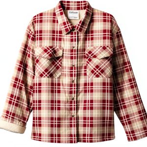 Men’s Magnet Close Adaptive Sherpa Lined Shirt Jacket-0