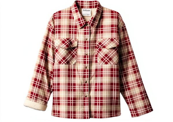 Men’s Magnet Close Adaptive Sherpa Lined Shirt Jacket-0